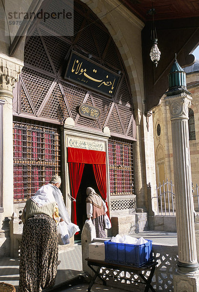 Meylana (Mevlana) Museum  Rumi das Grab  Konya  Anatolien  Türkei  Kleinasien  Asien