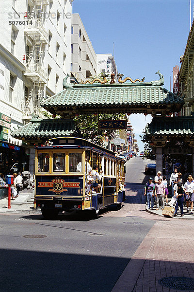 Chinatown  San Francisco  California  Vereinigte Staaten von Amerika (U.S.A.)  Nordamerika