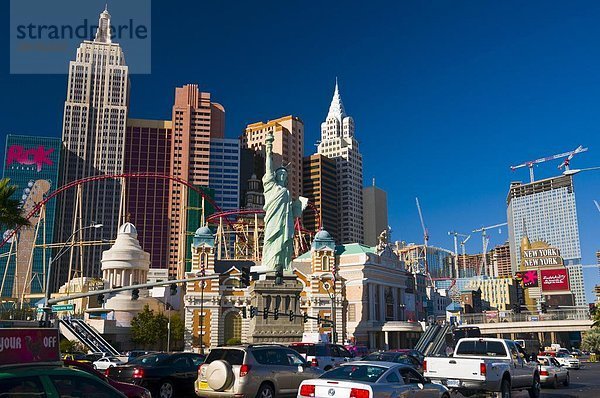 New York New York Hotel und Casino  Las Vegas  Nevada  Vereinigte Staaten von Amerika  Nordamerika