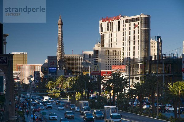 Der Strip  Las Vegas  Nevada  Vereinigte Staaten von Amerika  Nordamerika
