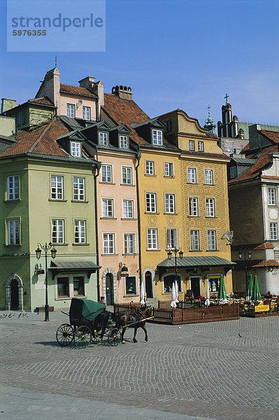 Zamkowy Square  Altstadt  Varsovie. Polen