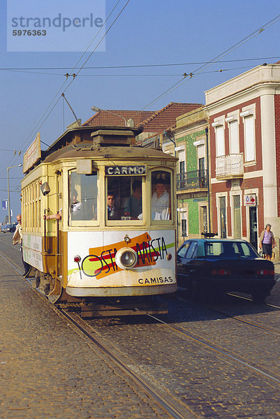 Straßenbahn  Porto  Portugal