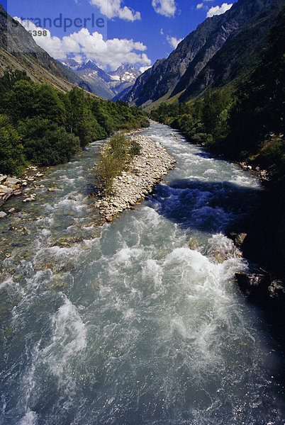 Le Valgaudemar  in der Nähe von Gap  Hautes Alpes  französische Alpen  Provence  Frankreich  Europa