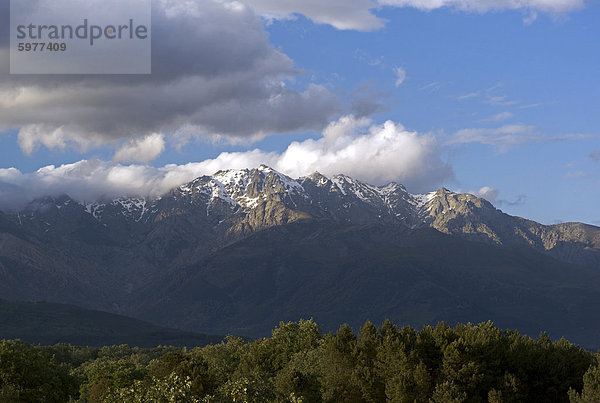 Sierra de Gredos  La Vera  Extremadura  Spanien  Europa