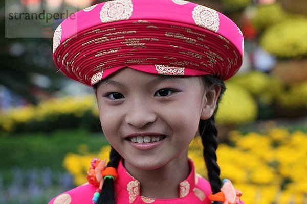 Vietnamesische Mädchen  Ho-Chi-Minh-Stadt  Vietnam  Indochina  Südostasien  Asien