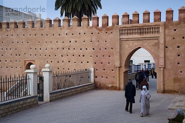 Tor des Bab el Kasba  Oujda  orientalische Region Nordafrika  Marokko