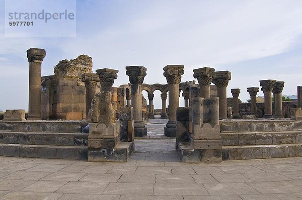 Zvarnots Dom  UNESCO Weltkulturerbe  Swartnoz  Armenien  Caucasus  Zentralasien  Asien