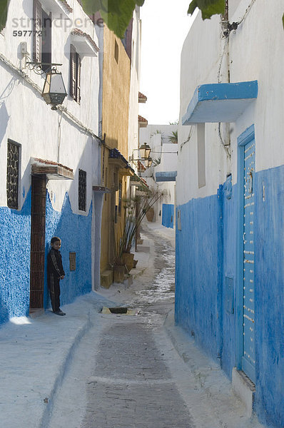 Kasbah des Oudaïas  Rabat  Marokko  Nordafrika  Afrika