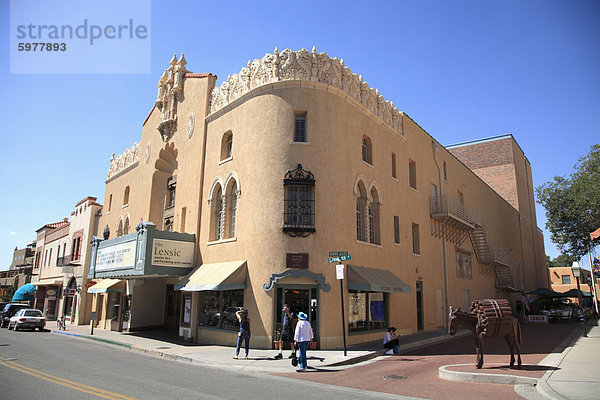 Lensic Performance Arts Center  Santa Fe  New Mexico  Vereinigte Staaten von Amerika  Nordamerika