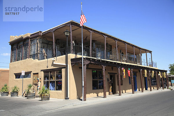 Adobe-Architektur  Old Town  Albuquerque  New Mexico  Vereinigte Staaten von Amerika  Nordamerika