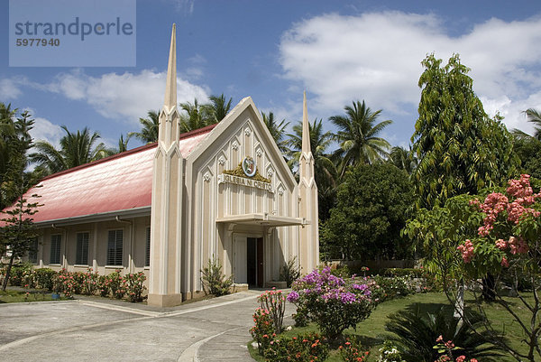 Iglesia Ni Cristo  charakteristischer moderner Stil der Kirche von dieser aktiven christlichen Sekte  Bicol  südlichen gebaut  Luzon  Philippinen  Südostasien  Asien