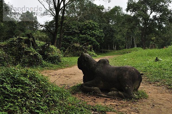 Ruinen von den alten Cham Stadt meines Sohnes  UNESCO Weltkulturerbe  Vietnam  Indochina  Südostasien  Asien