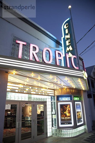 Tropic-Kino  ein Art-Deco Gebäude in Key West  Florida  Vereinigte Staaten von Amerika  Nordamerika