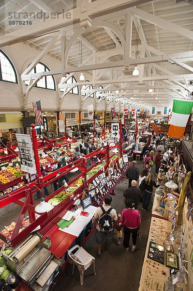 Alte Stadt Markt St. John  New Brunswick  Kanada  Nordamerika