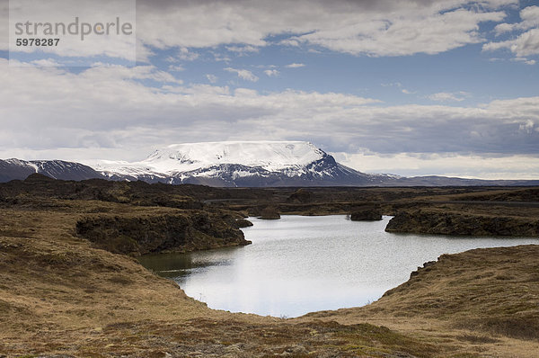 Lake Myvatn  Island  Polarregionen