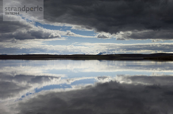 Masvatn See  Myvatn Gebiet  Island  Polarregionen