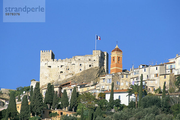 Roquebrune  Cote d ' Azur  Alpes-Maritimes  Provence  Frankreich  Mediterranean  Europa