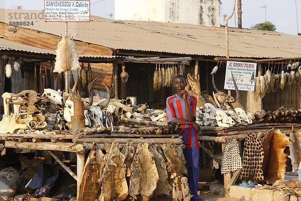 Akodessewa Fetisch Markt  Lome  Togo  Westafrika  Afrika