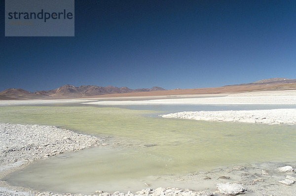 Laguna Verde  Salar de Uyuni  Bolivien  Südamerika
