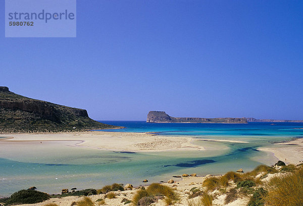 Europa Strand Küste Sand Insel Griechenland