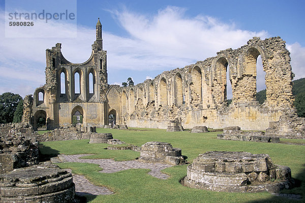Byland Abbey  verwaltet von English Heritage  North Yorkshire  England  Vereinigtes Königreich  Europa