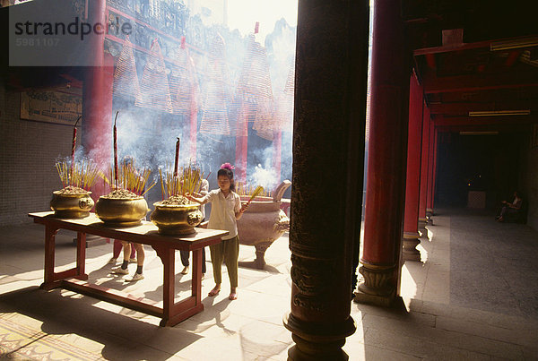 Altar an Kaiser Jade-Pagode  Saigon  Vietnam  Indochina  Südostasien  Asien