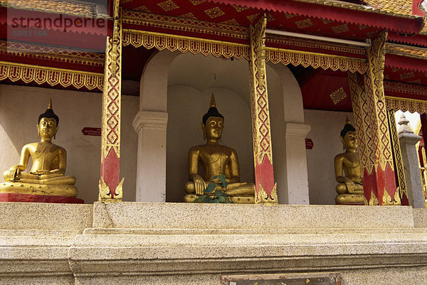 Wat Haripunchai Tempel  Lampoon  Thailand  Südostasien  Asien