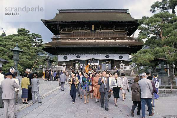 Zenko-Ji Tempel  Nagano  Honshu  Japan  Asien