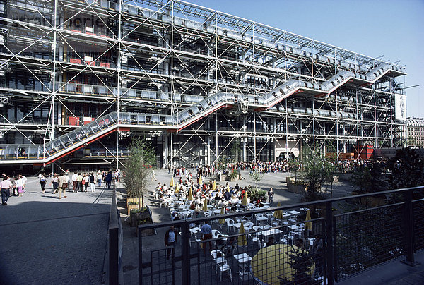 Pompidou Centre  Paris  Frankreich  Europa