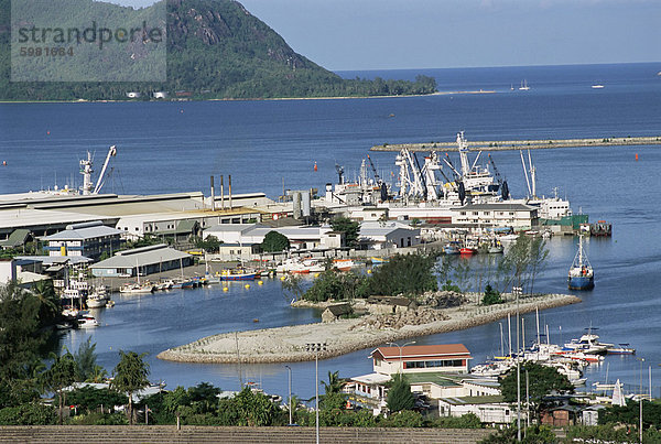 Angeln port  Victoria  Nordostküste  Insel Mahe  Seychellen  Indischer Ozean  Afrika