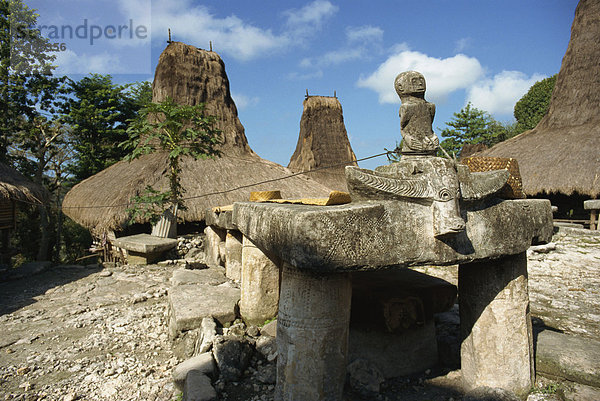 Kampung Waitabar  Waikabubak  Insel Sumba  Indonesien  Südostasien  Asien