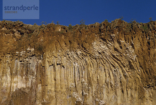 Cliff Detail  Hells Gate  Kenia  Ostafrika  Afrika