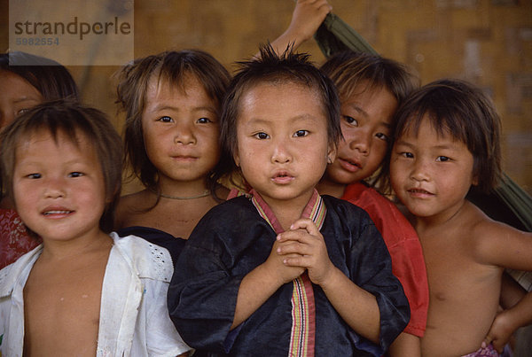 Hmong Kinder  Indochina  Laos  Südostasien  Asien