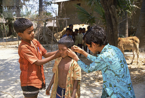 Gesundheitserziehung in der Schule  Bangladesch  Asien