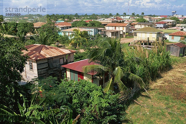 Dangriga  Hauptstadt der Garifuna Gemeinschaft  Stann Creek District  Belize  Mittelamerika