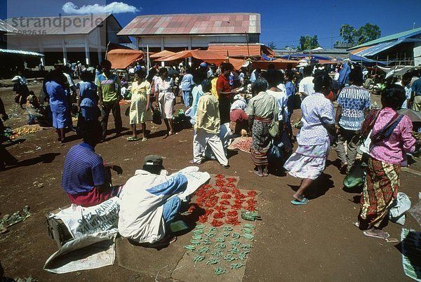 Markt bei Soe  West Timor  Timor  Südostasien  Asien