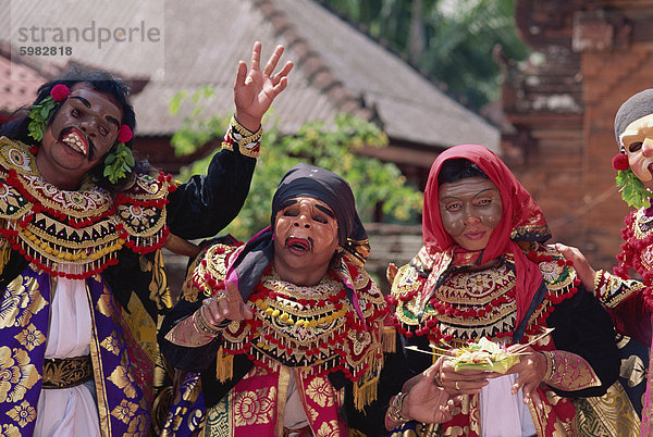 Clowns  Denpasar  Bali  Indonesien  Südostasien  Asien