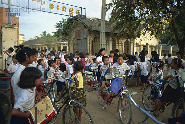 Phnom Penh Hauptstadt Südostasien Vietnam Asien Kambodscha