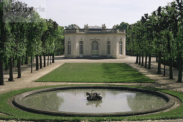 Musik Zimmer  Petit Trianon  Versailles  Frankreich  Europa