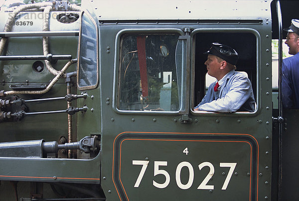 The Bluebell Railway  West Sussex  England  Vereinigtes Königreich  Europa