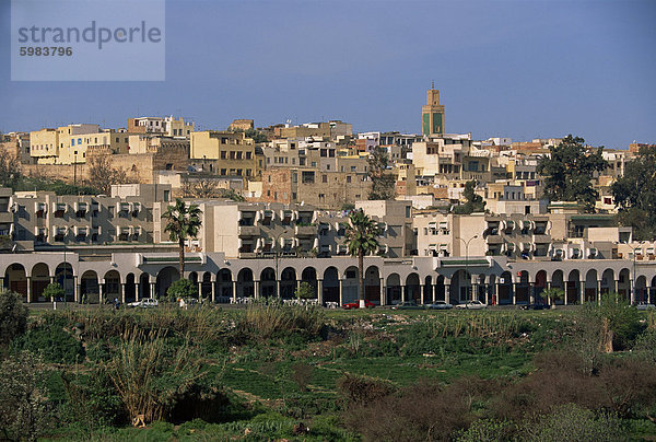 City Skyline  Meknès  Marokko  Nordafrika  Afrika