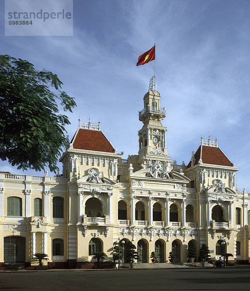 Rathaus  Saigon  Vietnam  Indochina  Südostasien  Asien