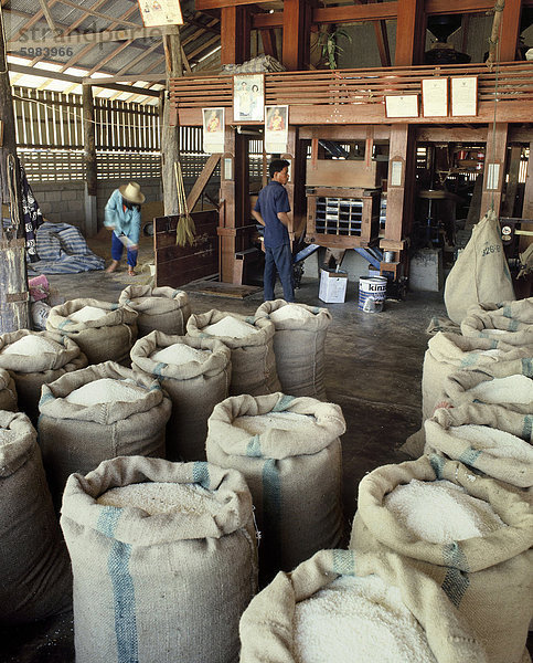 Reismühle  Thailand  Südostasien  Asien