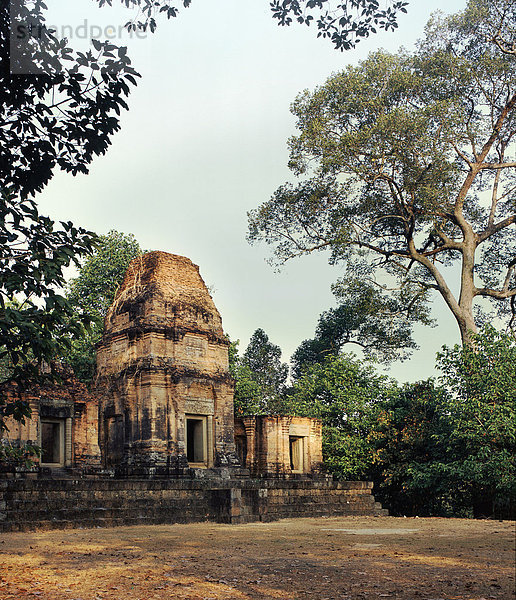 Prasat Bei aus dem 10. Jahrhundert  Angkor  UNESCO Weltkulturerbe  Kambodscha  Indochina  Südostasien  Asien