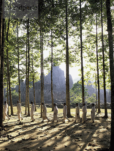 Bayon  Angkor Thom  Angkor  UNESCO World Heritage Site  Kambodscha  Indochina  Südostasien  Asien