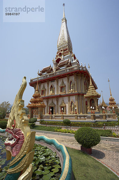 Tempel  Wat Chalong  Phuket  Thailand  Südostasien  Asien
