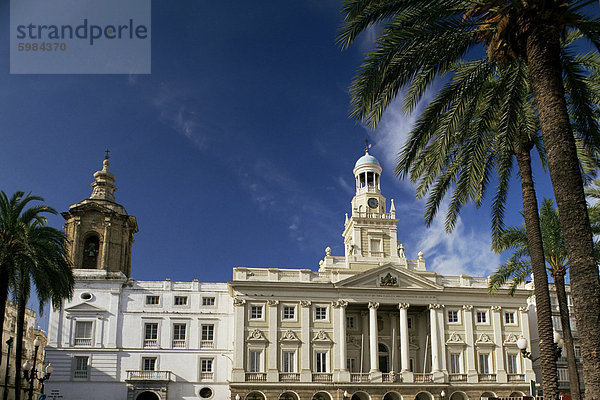 Rathaus  Cadiz  Andalusien  Spanien  Europa