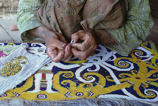 Kenyah Beadwork  Kalimantan  Indonesien  Südostasien  Asien