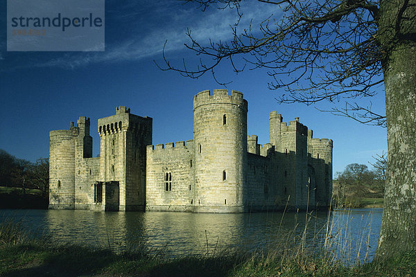 Bodiam Castle  Sussex  England  Vereinigtes Königreich  Europa