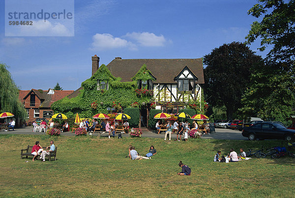 Crown Inn  Cookham  Berkshire  England  Vereinigtes Königreich  Europa